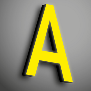 LED Letter, Fontlight als lichtreclame